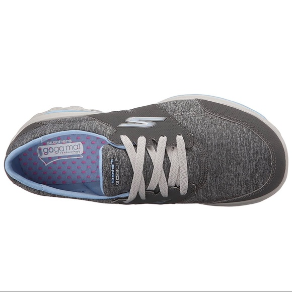 Skechers Go Walk 2 Golf Shoes Sneaker Grey Size 6 - Picture 8 of 9